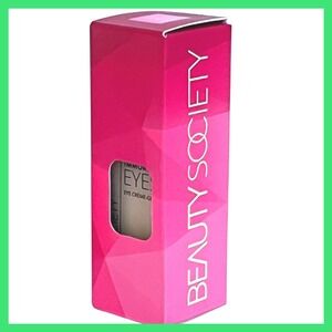 Beauty Society Immortal Eyes Eye Creme-Gel Paraben Free Gluten Free‎ New